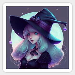 Moon Witch Sticker